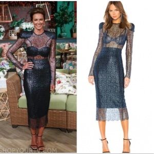 House of Zhivago Narcissist dress in Navy